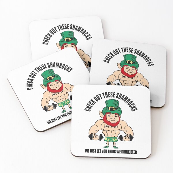 Item preview, Bodybuilding Leprechaun designed and sold by MoonsmileProd.