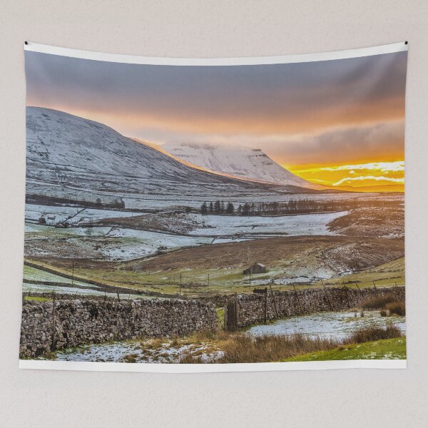 Item preview, Ingleborough Sunset designed and sold by TomHolmesPhoto.