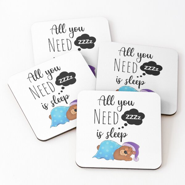 Item preview, All You Need Is Sleep designed and sold by PinkPandaPress.