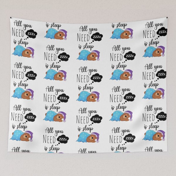 Item preview, All You Need Is Sleep designed and sold by PinkPandaPress.