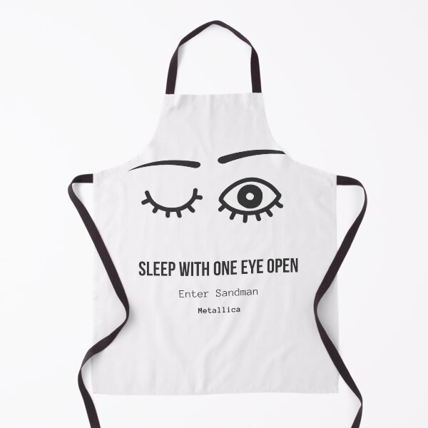 Item preview, Metallica - Enter Sandman "Sleep with one eye open" design designed and sold by GoateeCo.