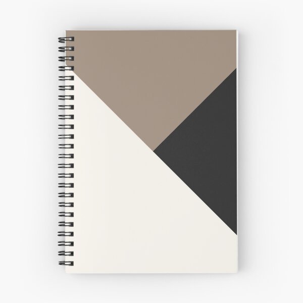 Item preview, Tricolor Geometry Brown Charcoal designed and sold by La Chic.