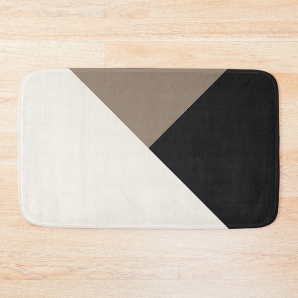 Item preview, Tricolor Geometry Brown Charcoal designed and sold by La Chic.