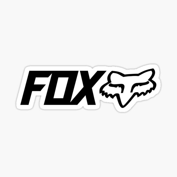 Logo Fox Racing Sticker