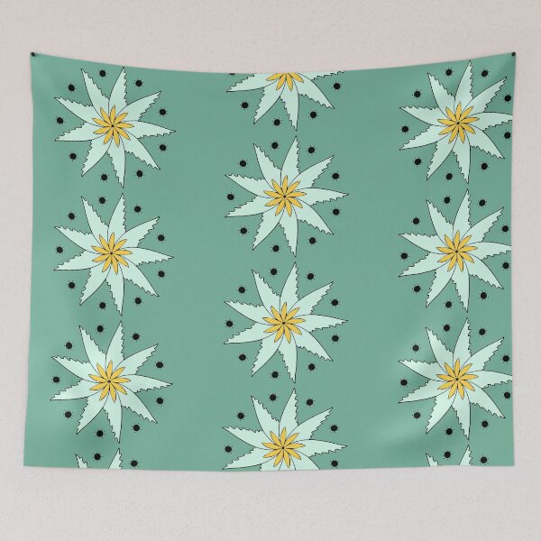 Item preview, Minty floral  designed and sold by Eve :).