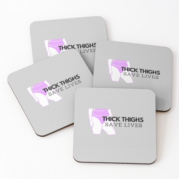 Item preview, Thick Thighs Save Lives  designed and sold by JustAMillenial -.