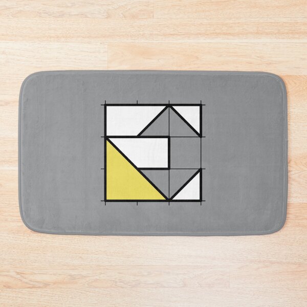 Item preview, E // Perfectionist Alphabet (Pantone Ultimate Gray + Illuminating) designed and sold by fumauk.