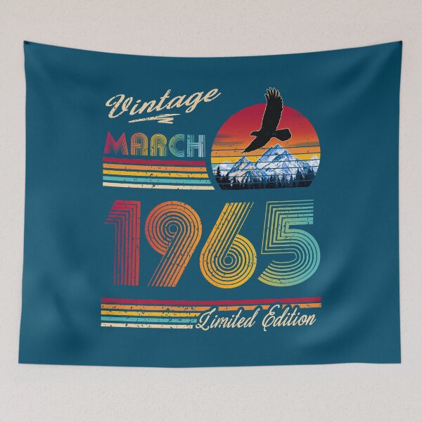 Item preview, Vintage March 1965 Birthday designed and sold by GreenSplash.