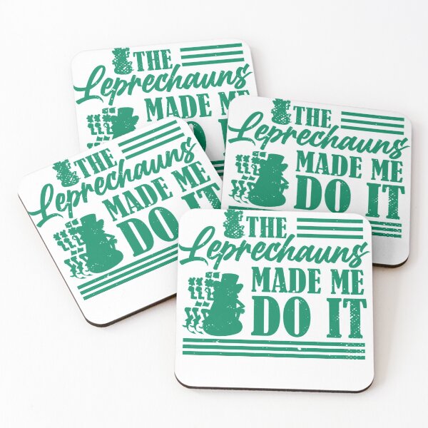 Item preview, The leprechauns made me do it designed and sold by TheFlipRepublic.