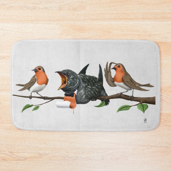 Item preview, Cock Robin (Wordless) designed and sold by rob art | illustration.