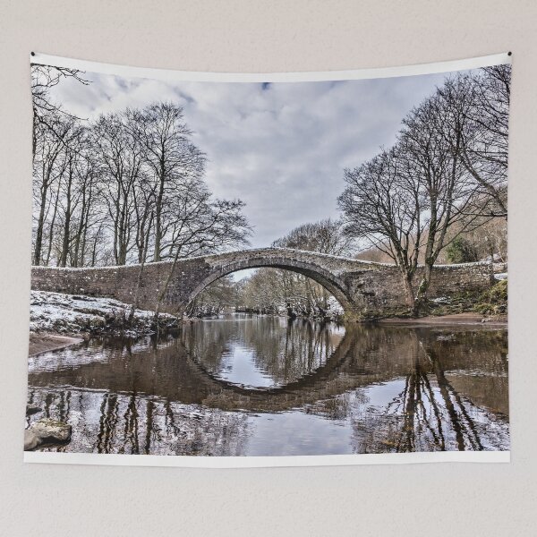 Item preview, Ivelet Bridge In Winter designed and sold by TomHolmesPhoto.