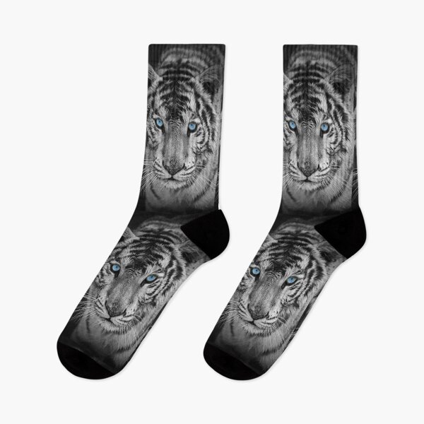 Item preview, Tiger in Black and White designed and sold by Kyumi12.