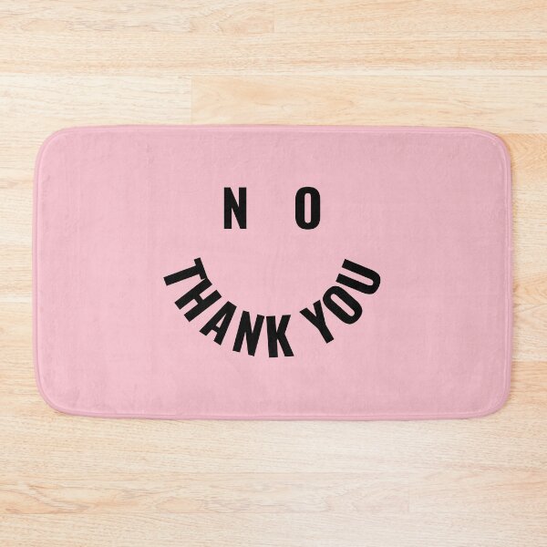 Item preview, No thank you line designed and sold by arceart.
