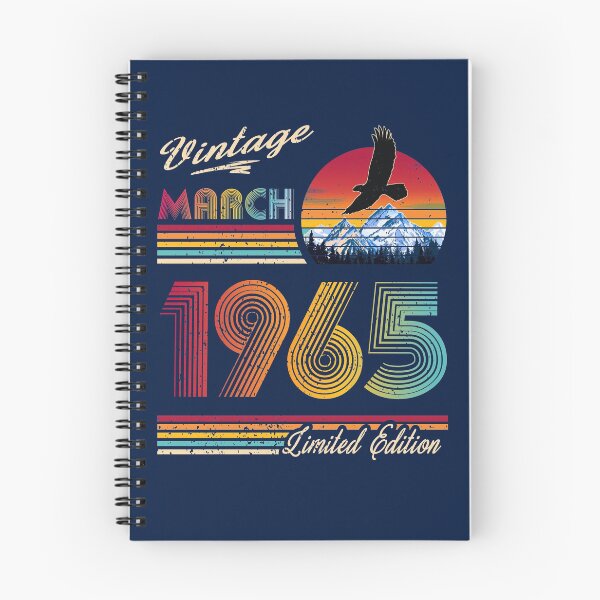 Item preview, March 1965 Birthday designed and sold by GreenSplash.