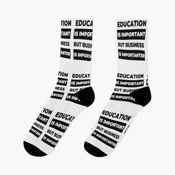 Item preview, Education is important but Business is importanter designed and sold by Apoorv Choudhary.