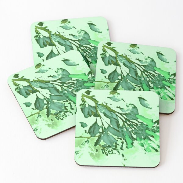 Item preview, Green leaves shades by Iritof designed and sold by iritof.