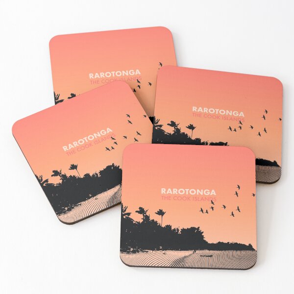 Item preview, Rarotonga Island Minimalist Art - Cook Islands Gift designed and sold by PilgrimageShop.