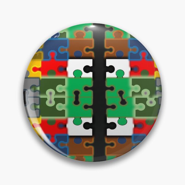 Item preview, puzzle pattern colorful designed and sold by Moltotal.