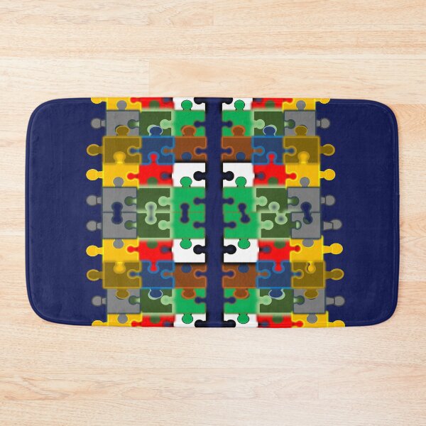 Item preview, puzzle pattern colorful designed and sold by Moltotal.