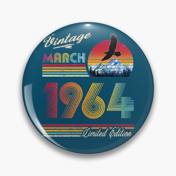 Item preview, Vintage March 1964 Birthday designed and sold by GreenSplash.