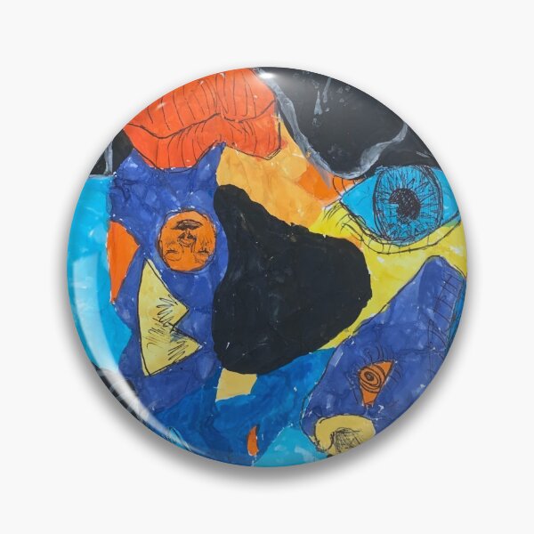 Item preview, Abstract Face Collage designed and sold by sagethebees.