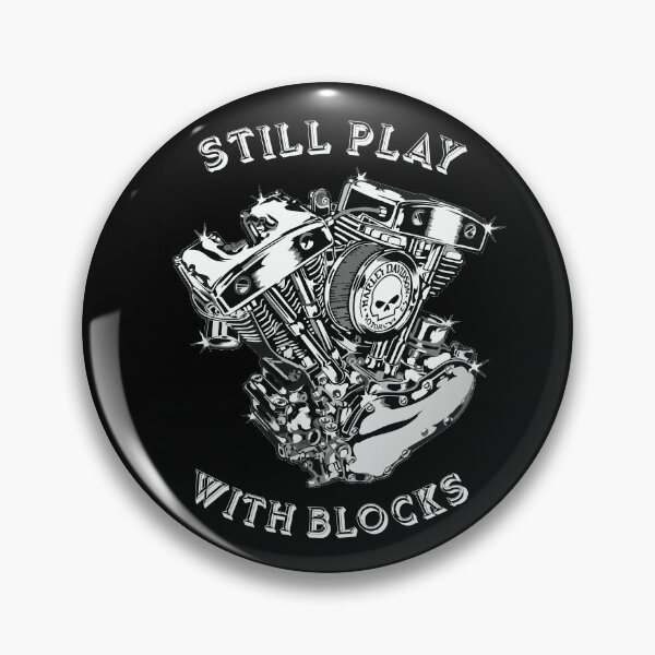 Item preview, STILL PLAY WITH BLOCKS - MOTORCYCLE V ENGINE designed and sold by pannolinno.
