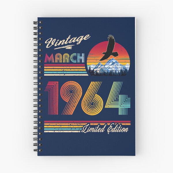Aperçu de l'œuvre Mars 1964 Anniversaire créée et vendue par GreenSplash.