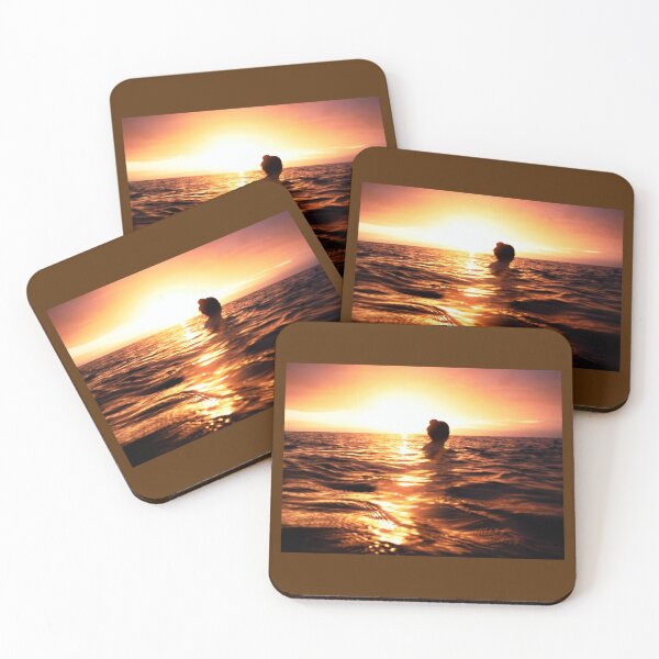 Item preview, Swimming in the Sunrise. designed and sold by ItaStephenson.