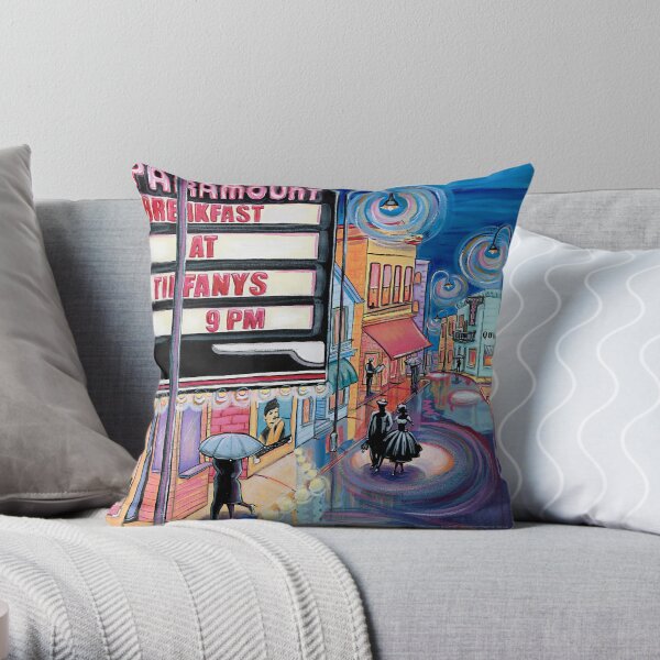 Movie Night Throw Pillow