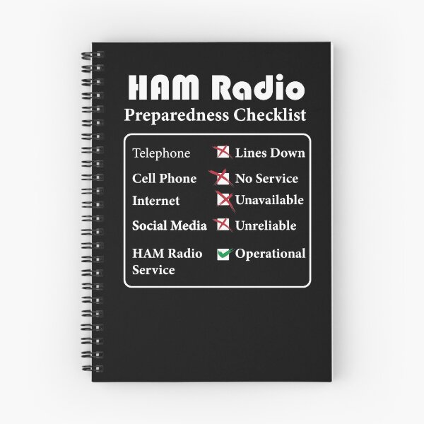 Item preview, HAM Radio Preparedness Checklist designed and sold by WilsonCreekArts.