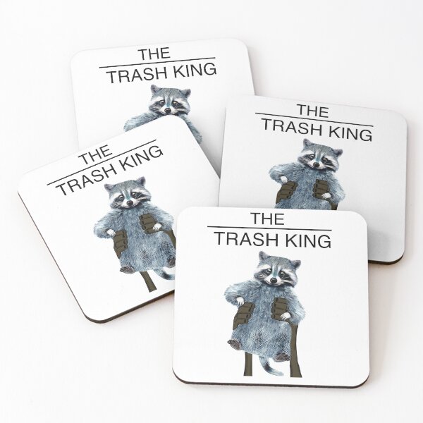 Item preview, Cute Raccoon Trash Panda Trash King designed and sold by TeeARTHY.