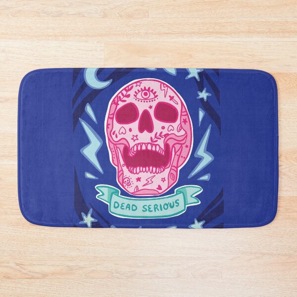 Item preview, Dead Serious - Pink Graffiti Skull  designed and sold by VivtheFish.