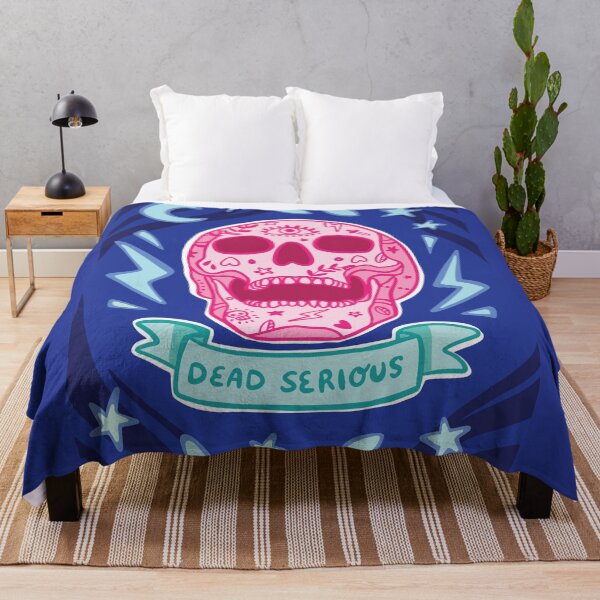 Item preview, Dead Serious - Pink Graffiti Skull  designed and sold by VivtheFish.