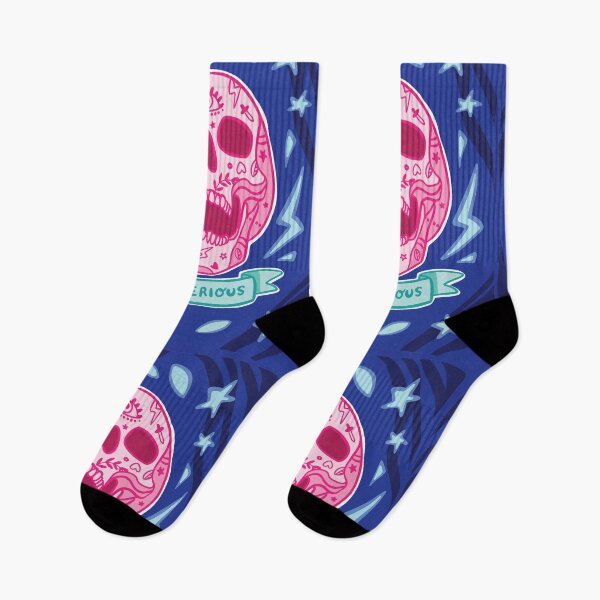 Item preview, Dead Serious - Pink Graffiti Skull  designed and sold by VivtheFish.