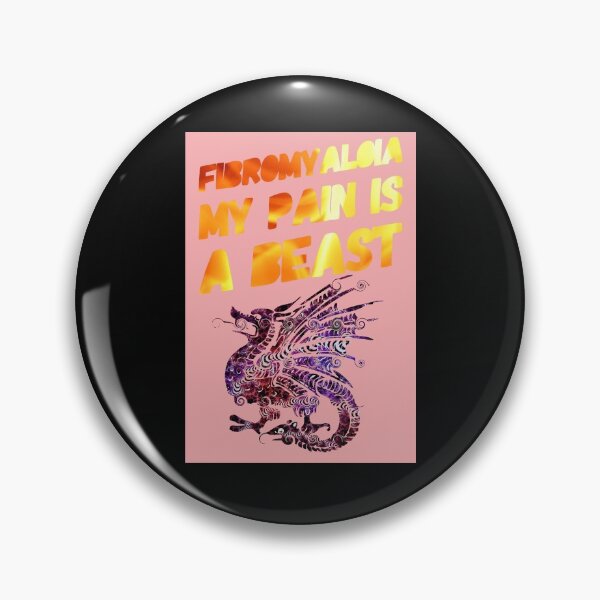 Item preview, Fibromyalgia My Pain Is A Beast designed and sold by JeanJohnJohn.