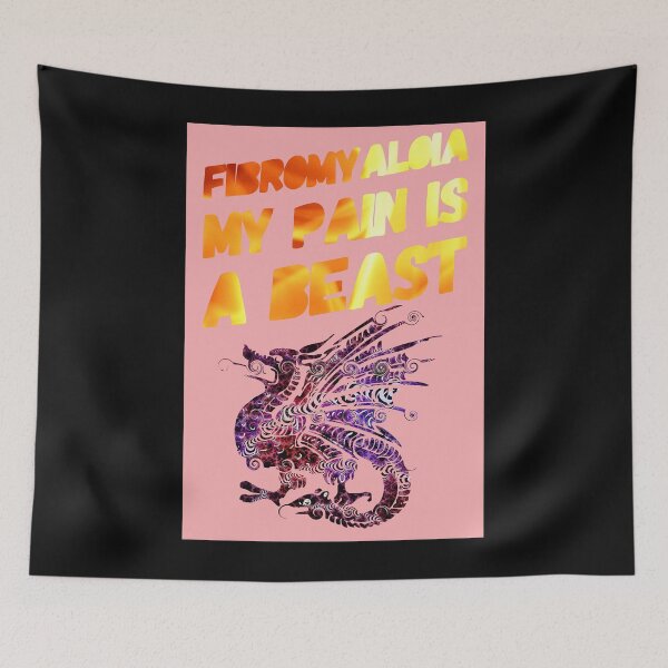 Item preview, Fibromyalgia My Pain Is A Beast designed and sold by JeanJohnJohn.