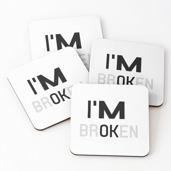 Item preview, IM OK IM BROKEN designed and sold by aminebajjio.