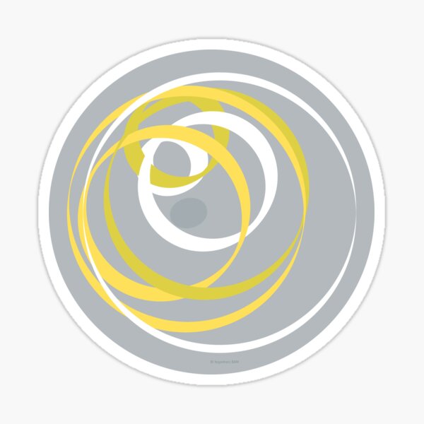 Circling Ribbons Sticker