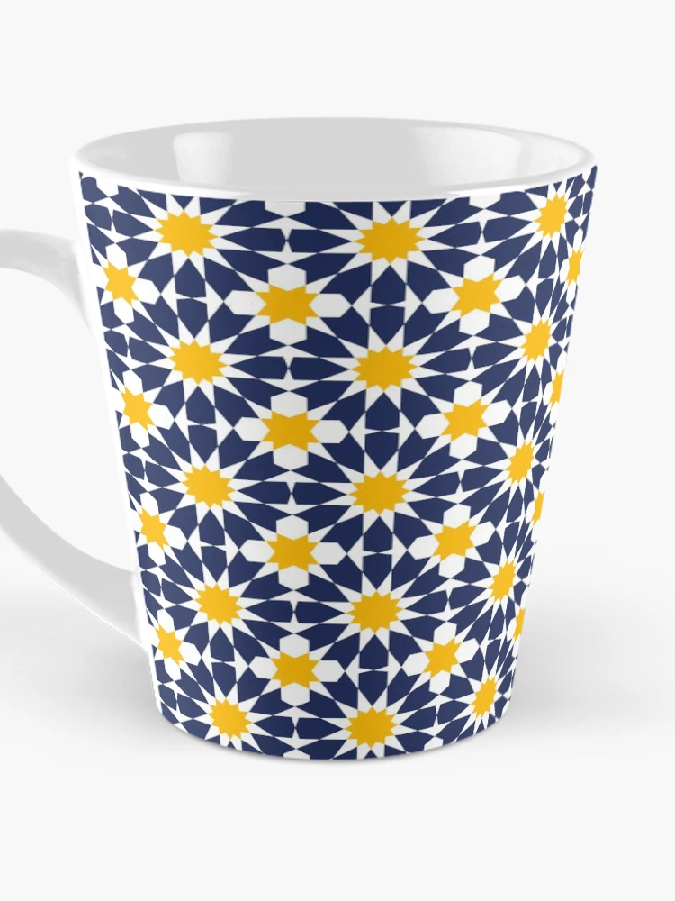 Thumbnail 3 of 4, Coffee Mug, Geometric Islamic Pattern designed and sold by NeteDesign.