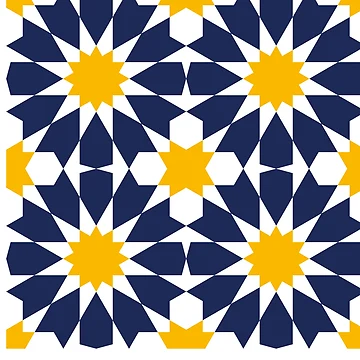 Artwork thumbnail, Geometric Islamic Pattern by NeteDesign