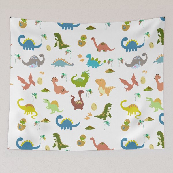 Item preview, Colourful Dinosaur Pattern designed and sold by Shir-designs.