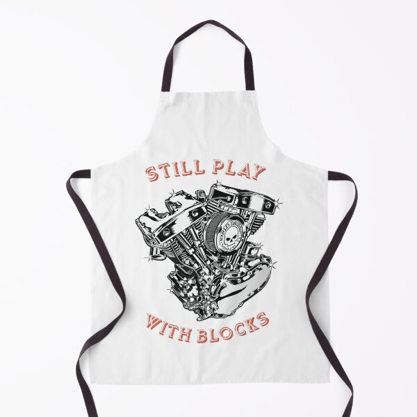 Item preview, STILL PLAY WITH BLOCKS - MOTORCYCLE V ENGINE designed and sold by pannolinno.