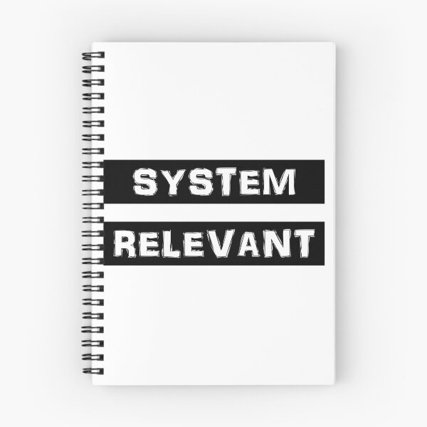 Item preview, System Relevant - System Relevant - Black designed and sold by saechla.