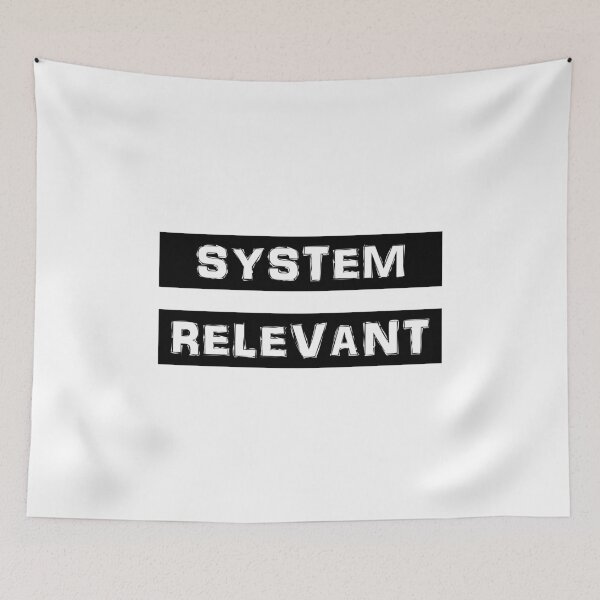 Item preview, System Relevant - System Relevant - Black designed and sold by saechla.