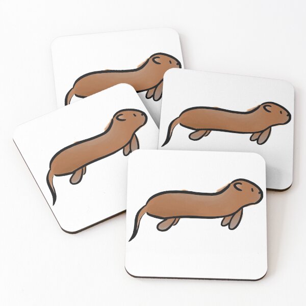 Item preview, Werpy Watercolour Style Otter designed and sold by PastelRiot.