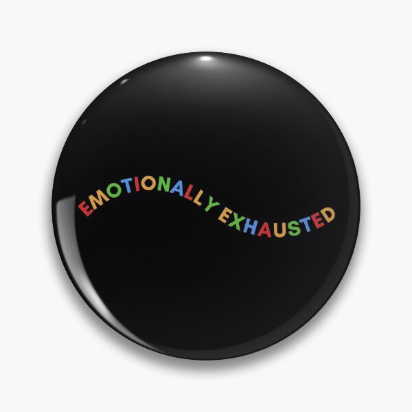 Item preview, Emotionally exhausted line designed and sold by arceart.