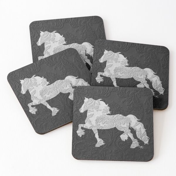 Item preview, Friesian - White Filigree designed and sold by Maria Adriana Casas.