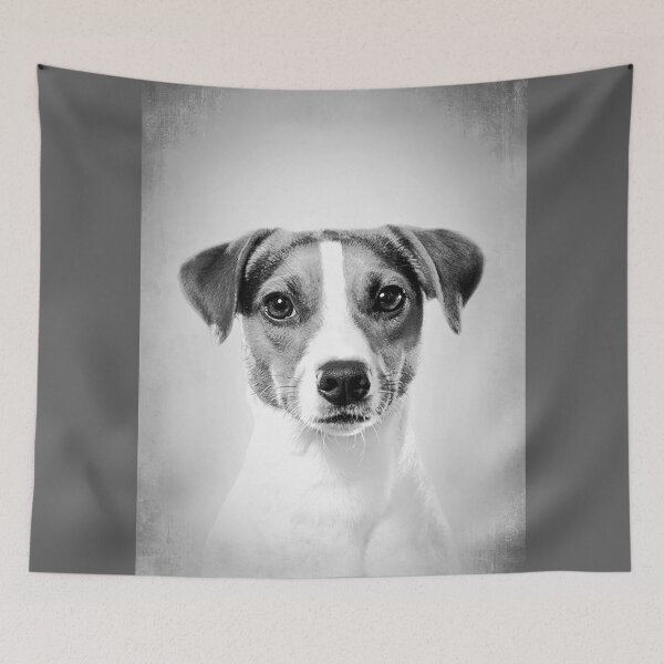 Item preview, Jack Russell dog - BW Vintage - D80 designed and sold by DecoVintage.