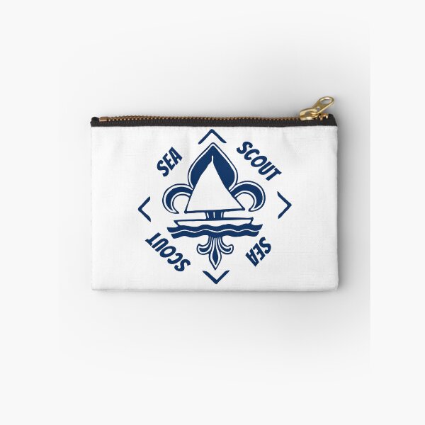 Item preview, Sea Scout - Navy Blue Vintage Logo - Sailor Boat with Heraldic Lily designed and sold by Vintage-TM.