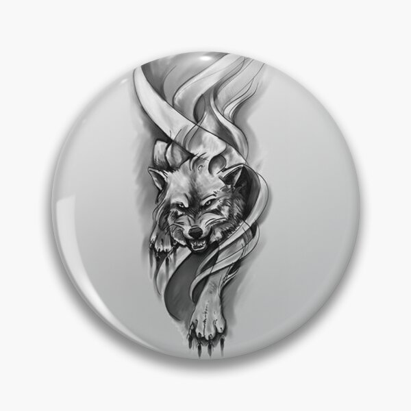 Item preview, Wolf drawing designed and sold by Kyumi12.